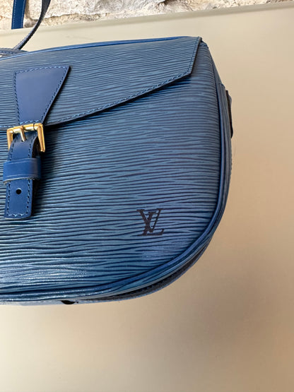 Louis Vuitton Jeune Fille blau Epi Leder