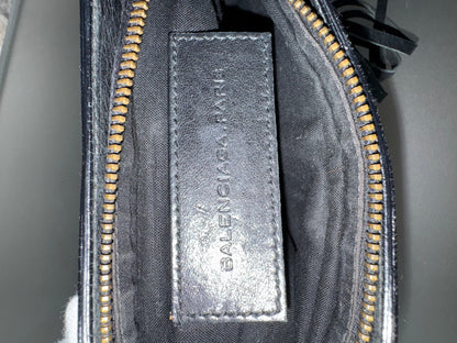 Balenciaga Classic Clutch aus Leder in Schwarz