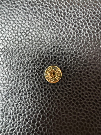 CHANEL Caviar-Leder Geldbeutel