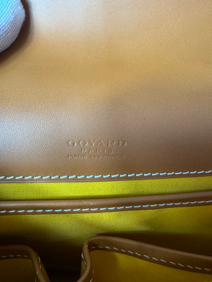 Goyard Belvédère PM Tasche Schwarz / Braun