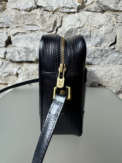 Louis Vuitton Trocadéro 27 Epi Leder Schwarz