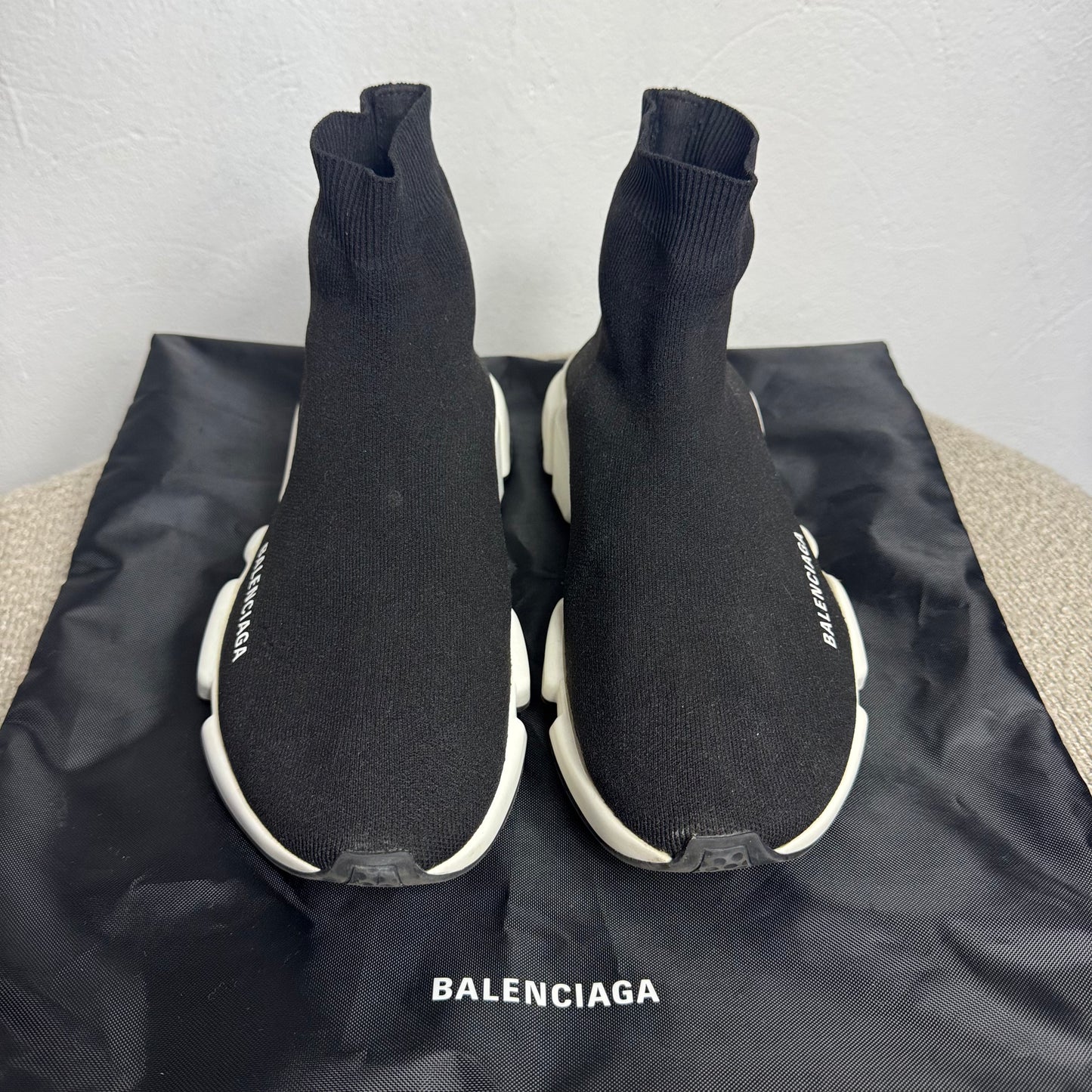 Balenciaga Speed Trainer Schwarz/Weiß – Größe 39