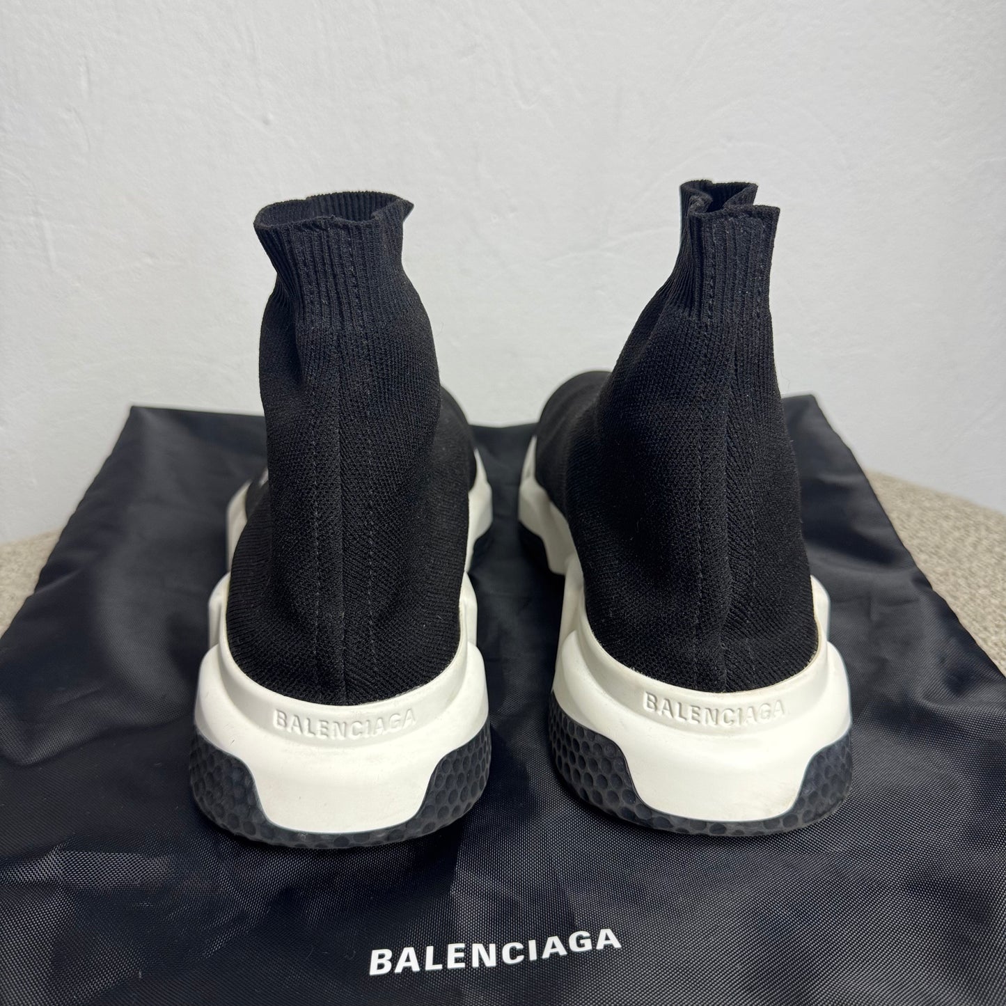 Balenciaga Speed Trainer Schwarz/Weiß – Größe 39