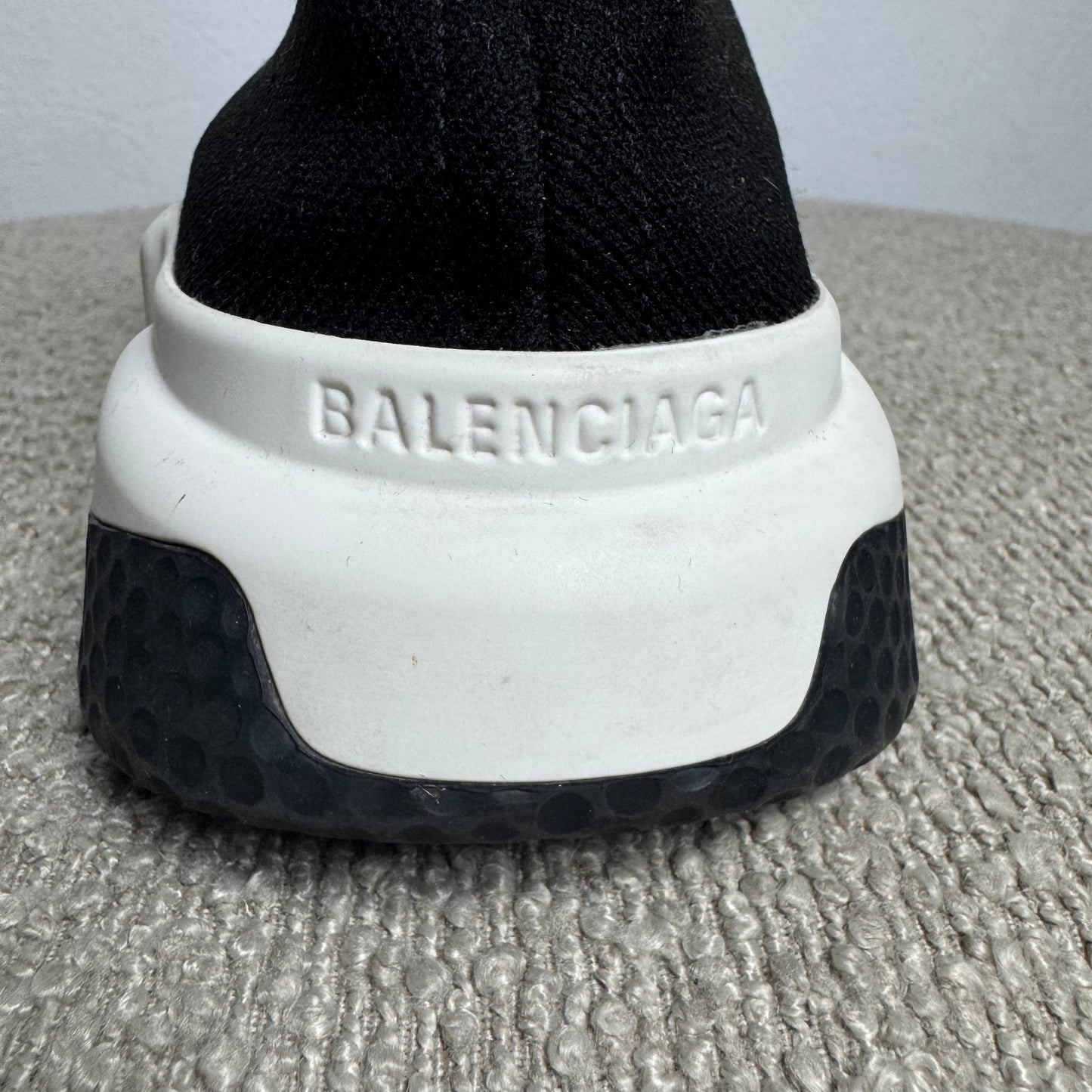 Balenciaga Speed Trainer Schwarz/Weiß – Größe 39
