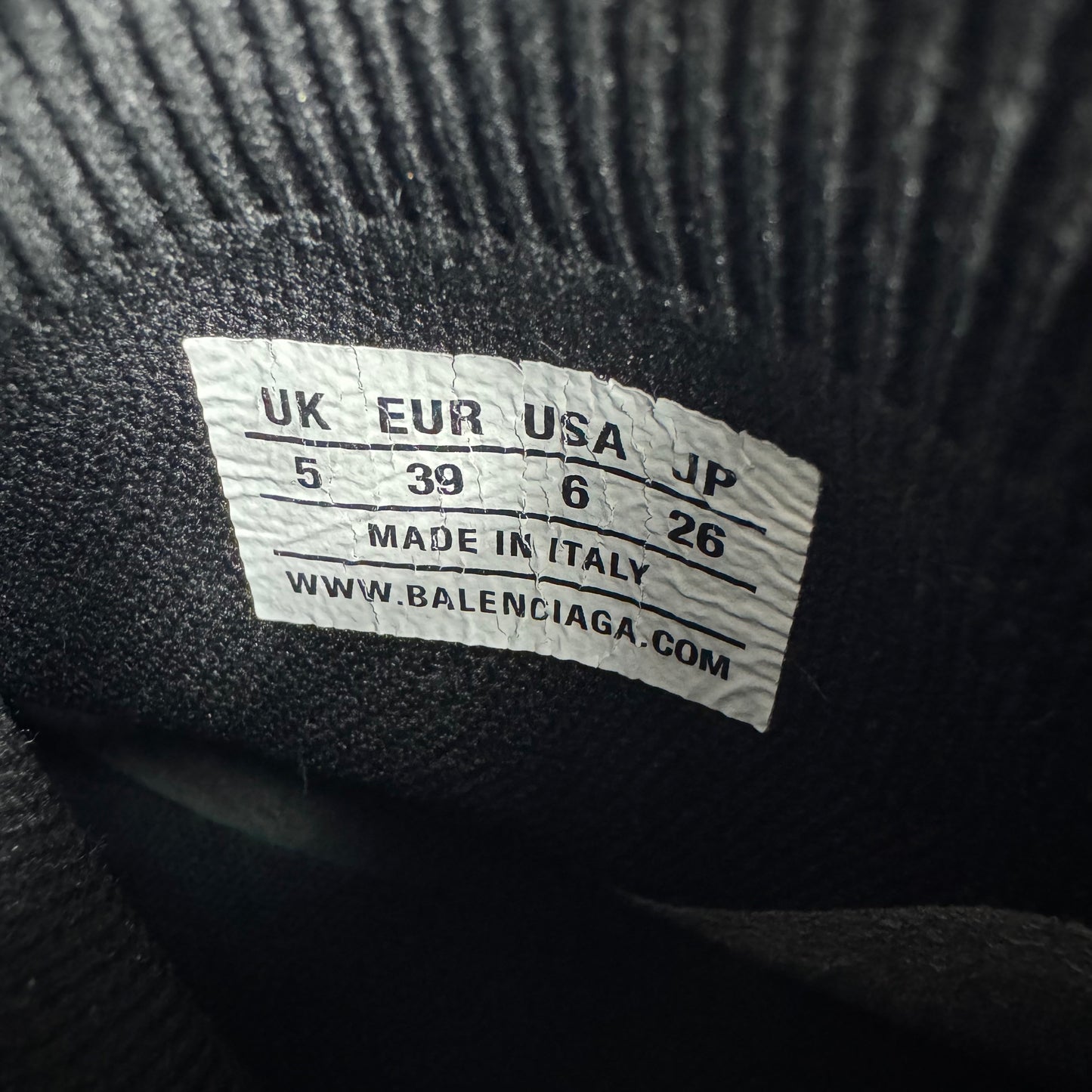 Balenciaga Speed Trainer Schwarz/Weiß – Größe 39