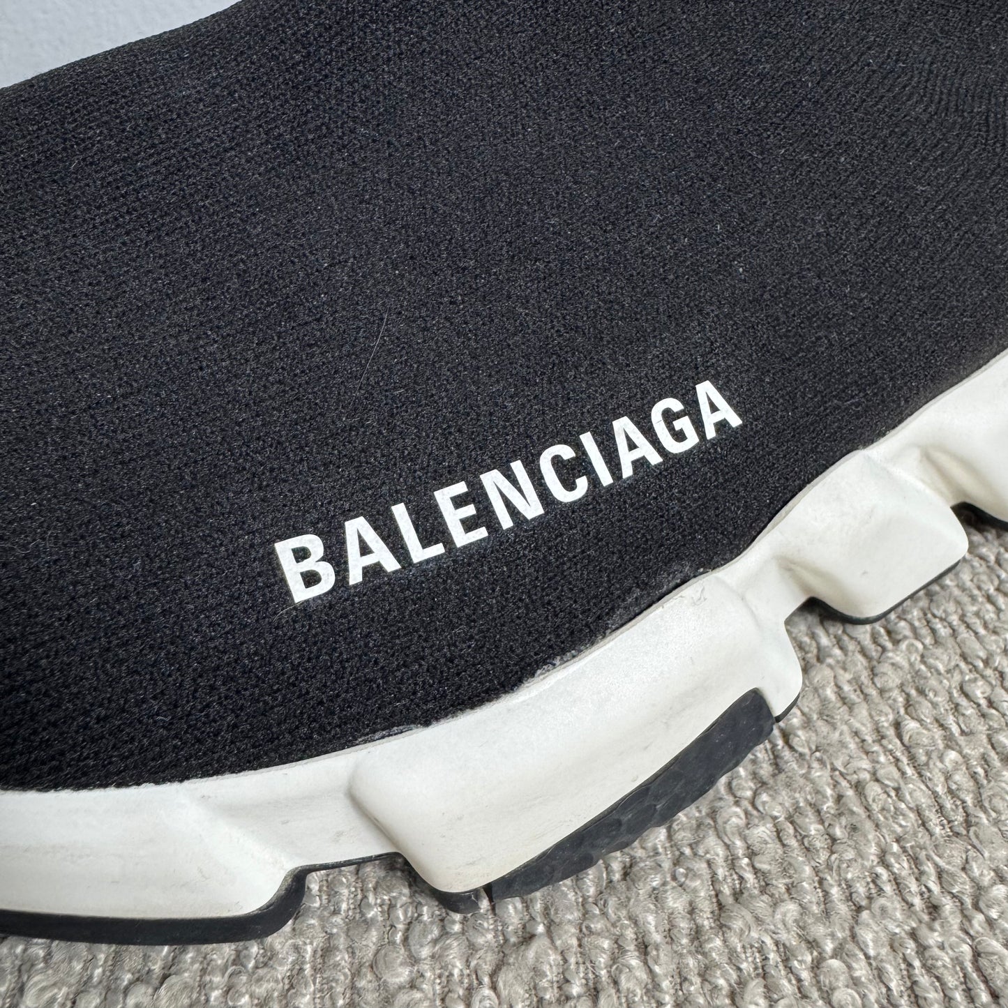 Balenciaga Speed Trainer Schwarz/Weiß – Größe 39