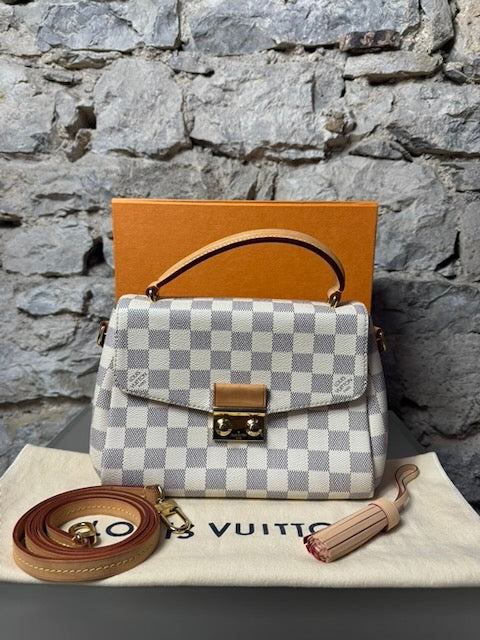 Louis Vuitton Croisette Damier Azur Rose