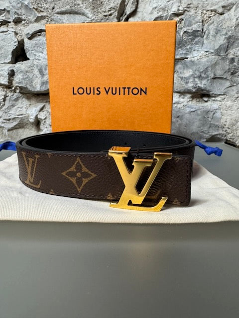 Louis Vuitton LV Initiales Wendegürtel 80 cm Monogram