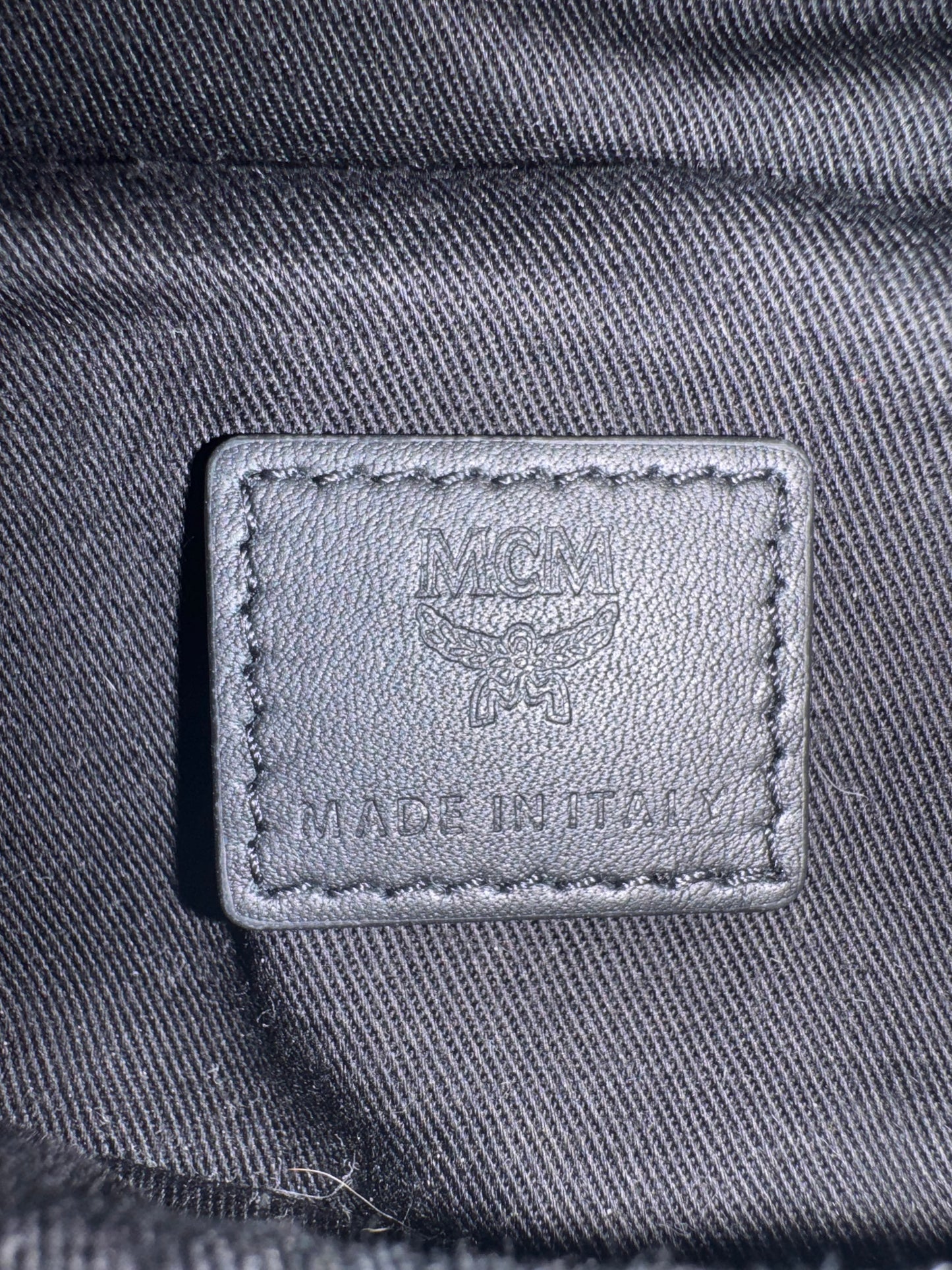 MCM Mini Travia Schultasche Schwarz