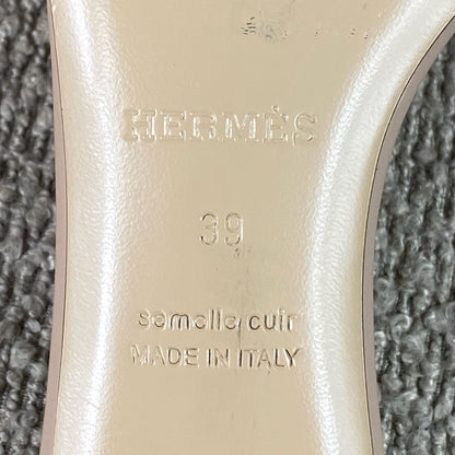 Hermès Oasis Sandalen – Nude – Größe 39