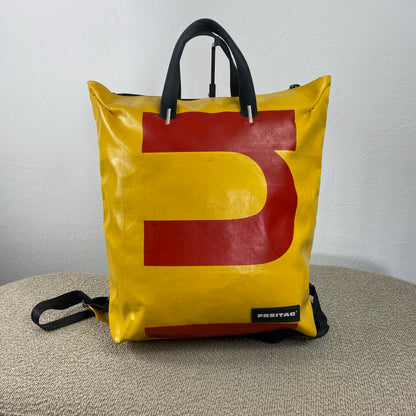 FREITAG Rucksack – Gelb/Rot