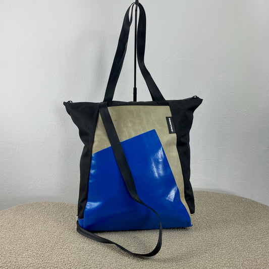 FREITAG F620 DAVIAN Tote Bag – Blau/Grau/Schwarz