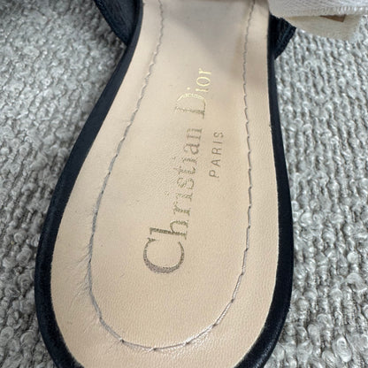 Dior J’Adior Slingback Ballerinas Schwarz – Größe 39