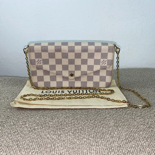 Louis Vuitton Félicie Pochette – Damier Azur