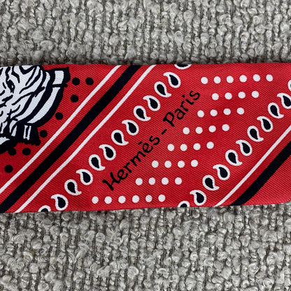 Hermès Zebra Twilly – Rot