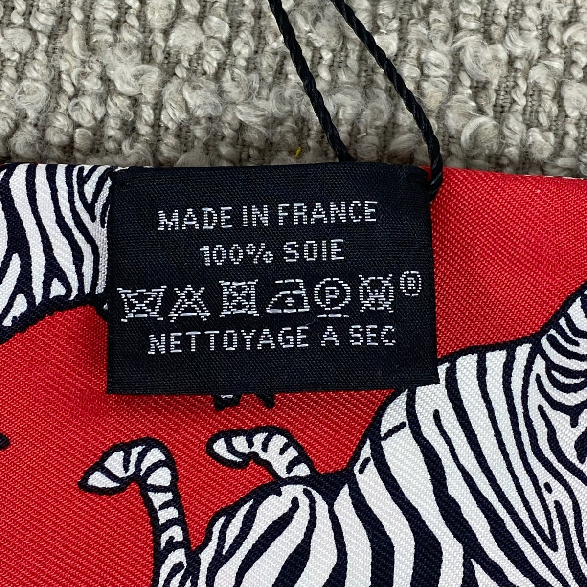 Hermès Zebra Twilly – Rot
