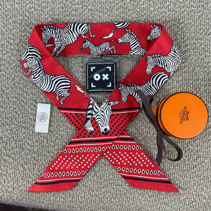 Hermès Zebra Twilly – Rot