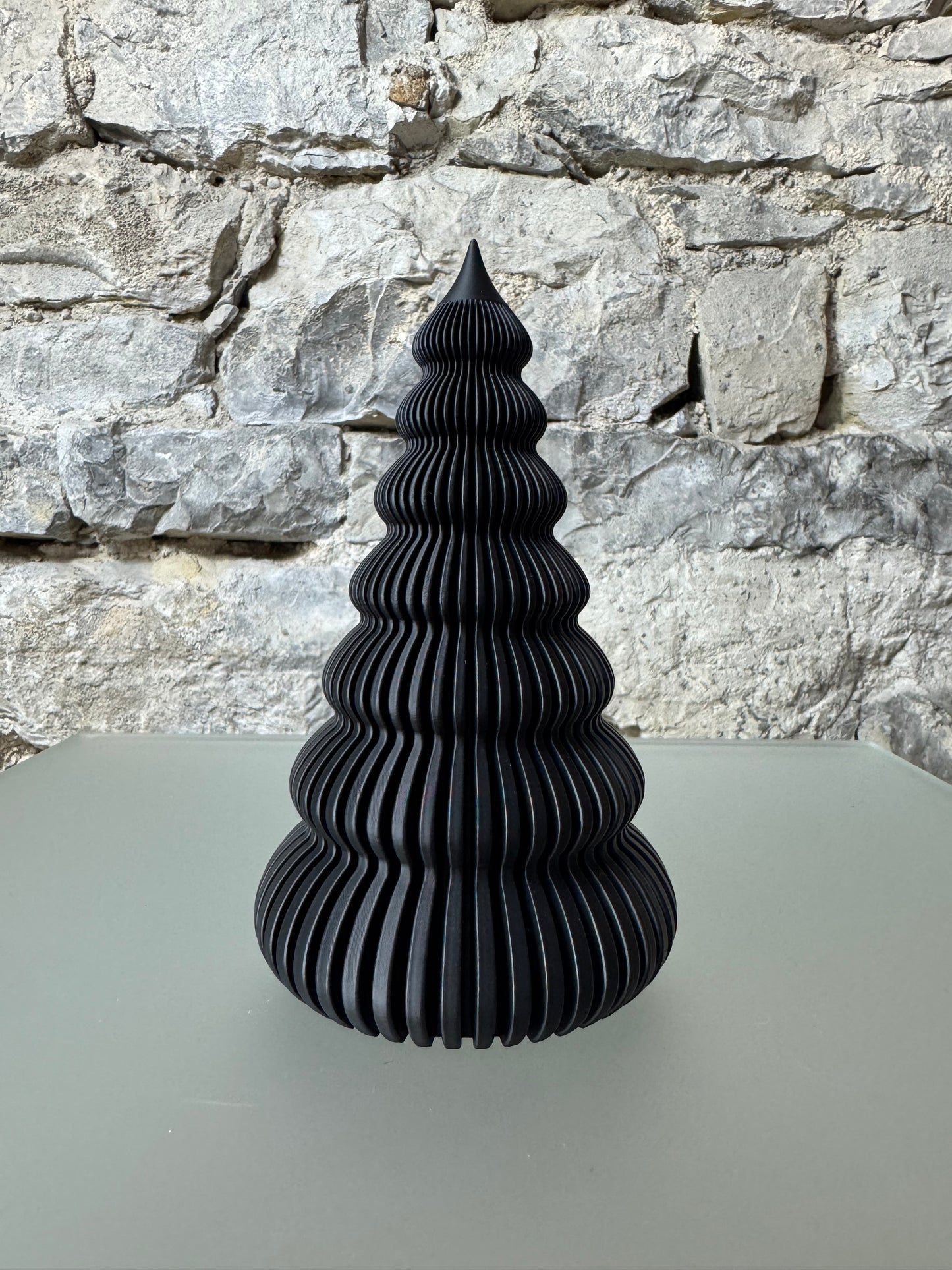 Minimalistische 3D Weihnachtsbäume