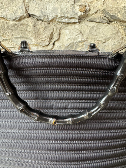 Gucci Bamboo Bullet Handtasche – Schwarz