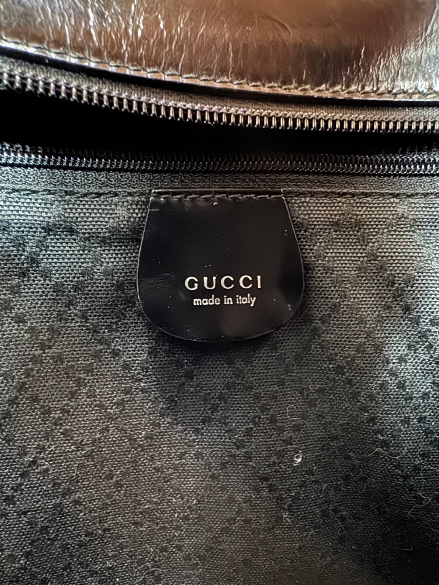 Gucci Bamboo Bullet Handtasche – Schwarz