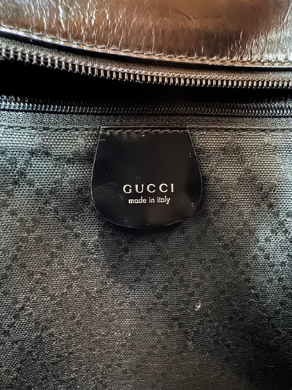 Gucci Bamboo Bullet Handtasche – Schwarz
