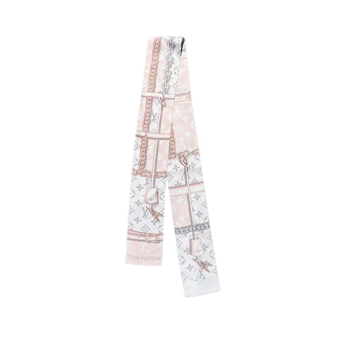 Louis Vuitton „Monogram Confidential“ Bandeau Seidentuch