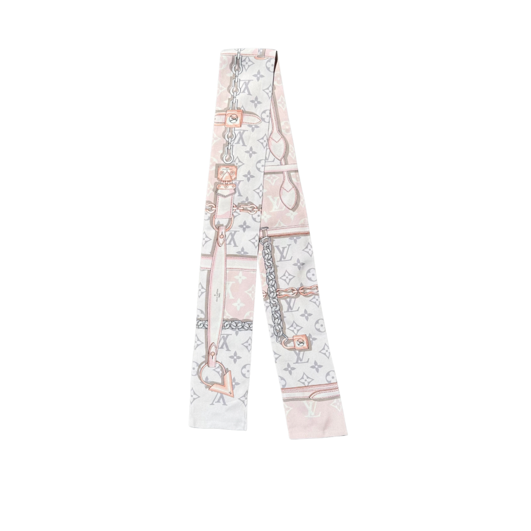 Louis Vuitton „Monogram Confidential“ Bandeau Seidentuch