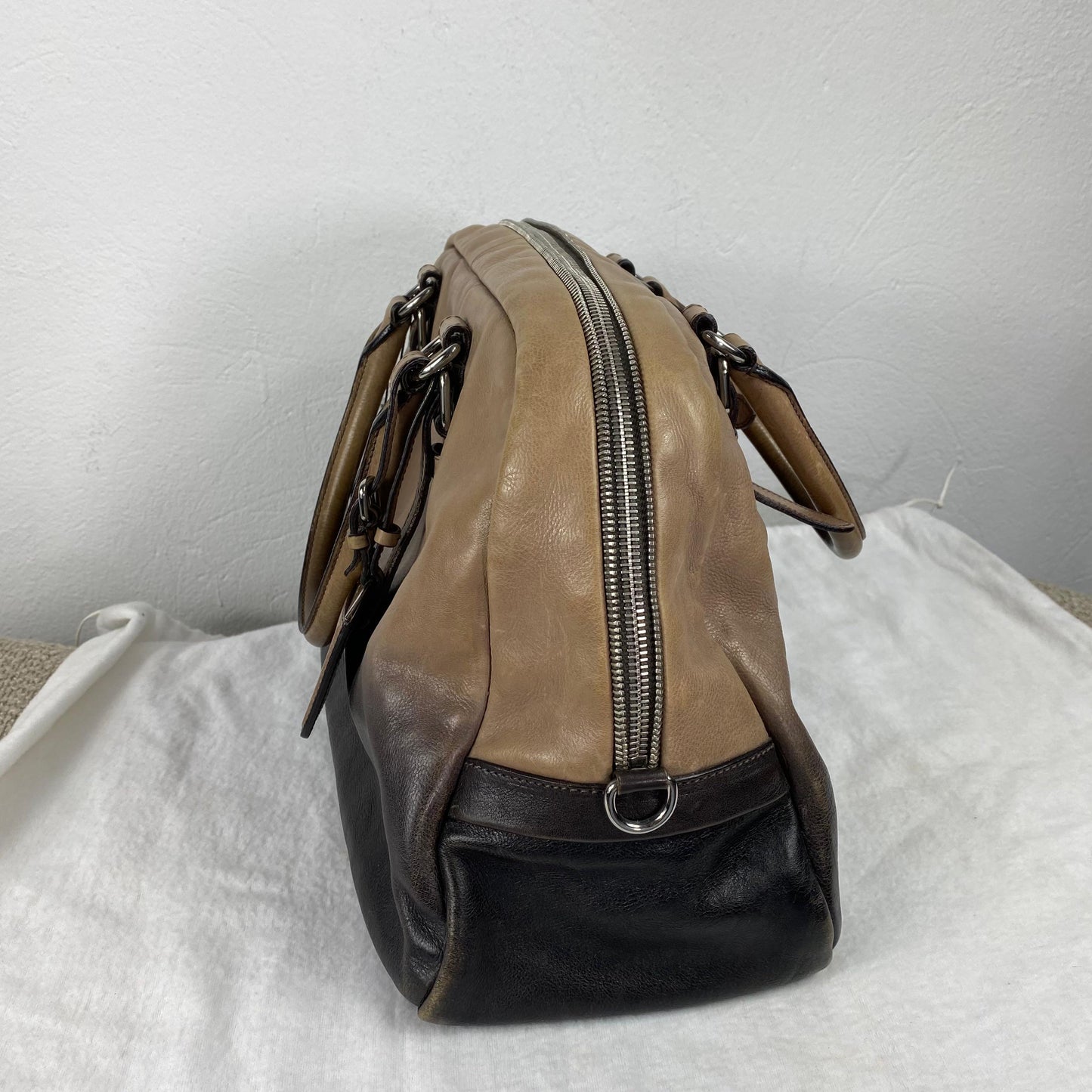 Prada Ombré Tasche – Braun / Schwarz