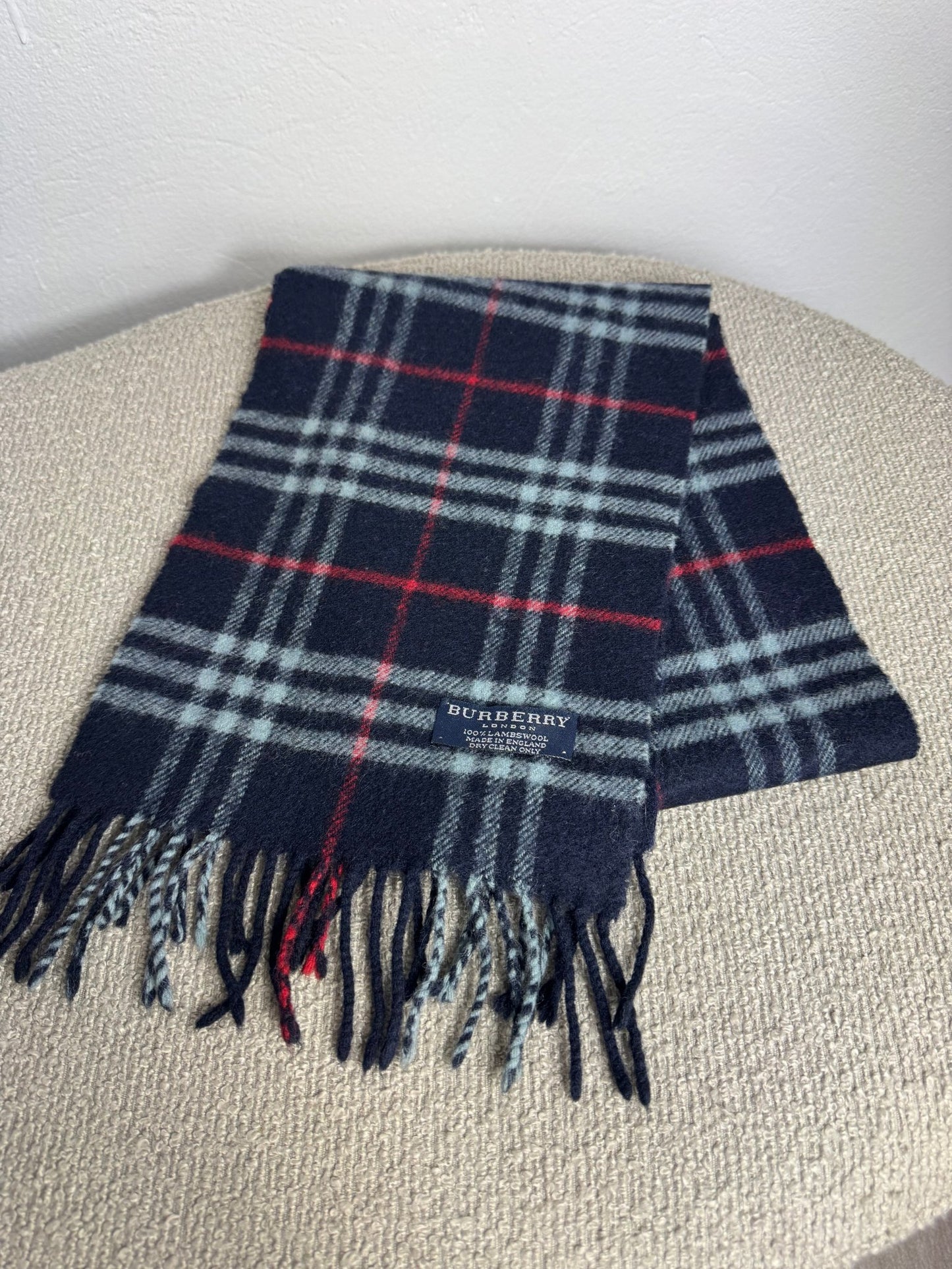 Burberry Nova Check Schal – 100% Lammwolle - BagAffair