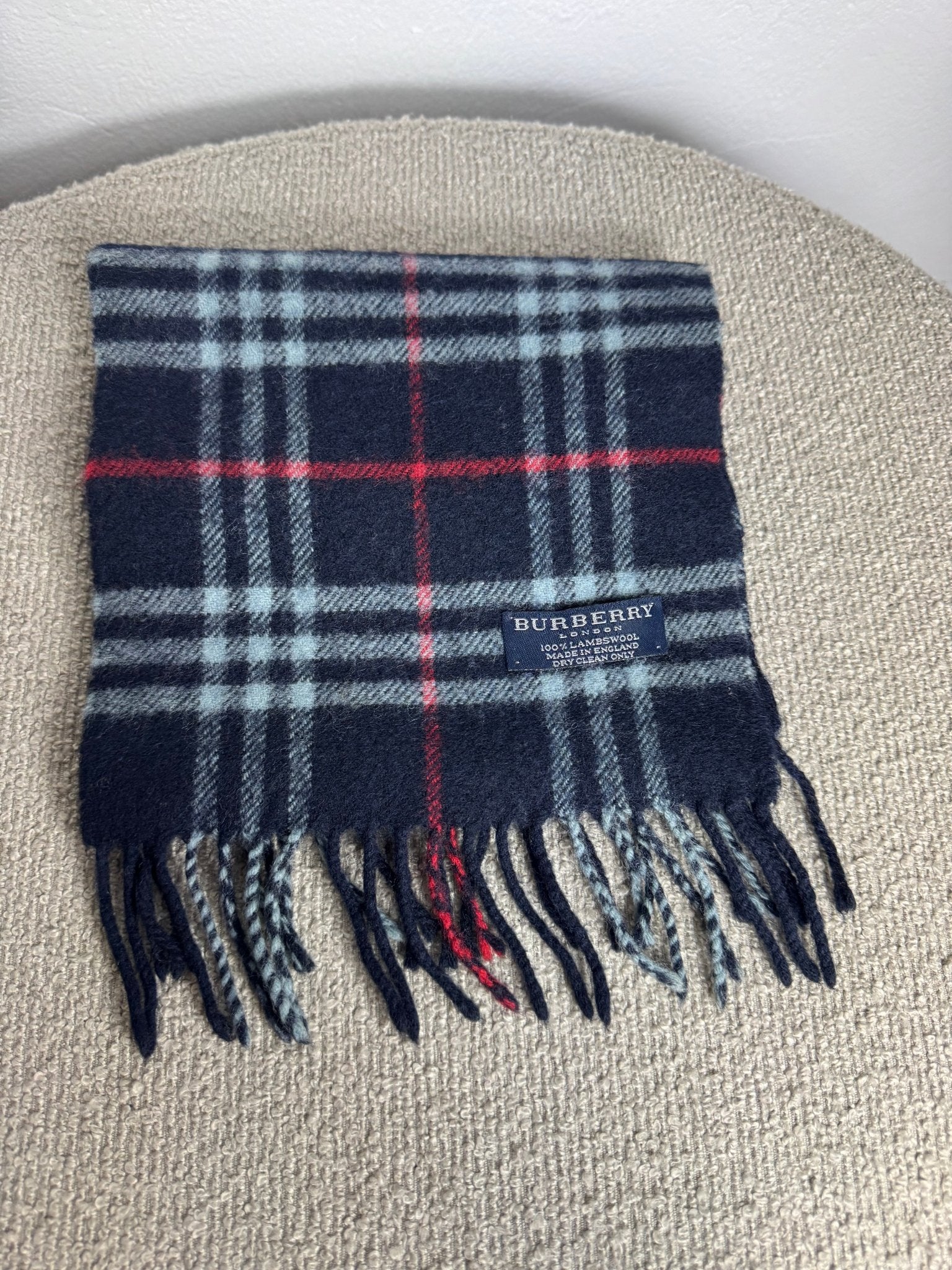 Burberry Nova Check Schal – 100% Lammwolle - BagAffair