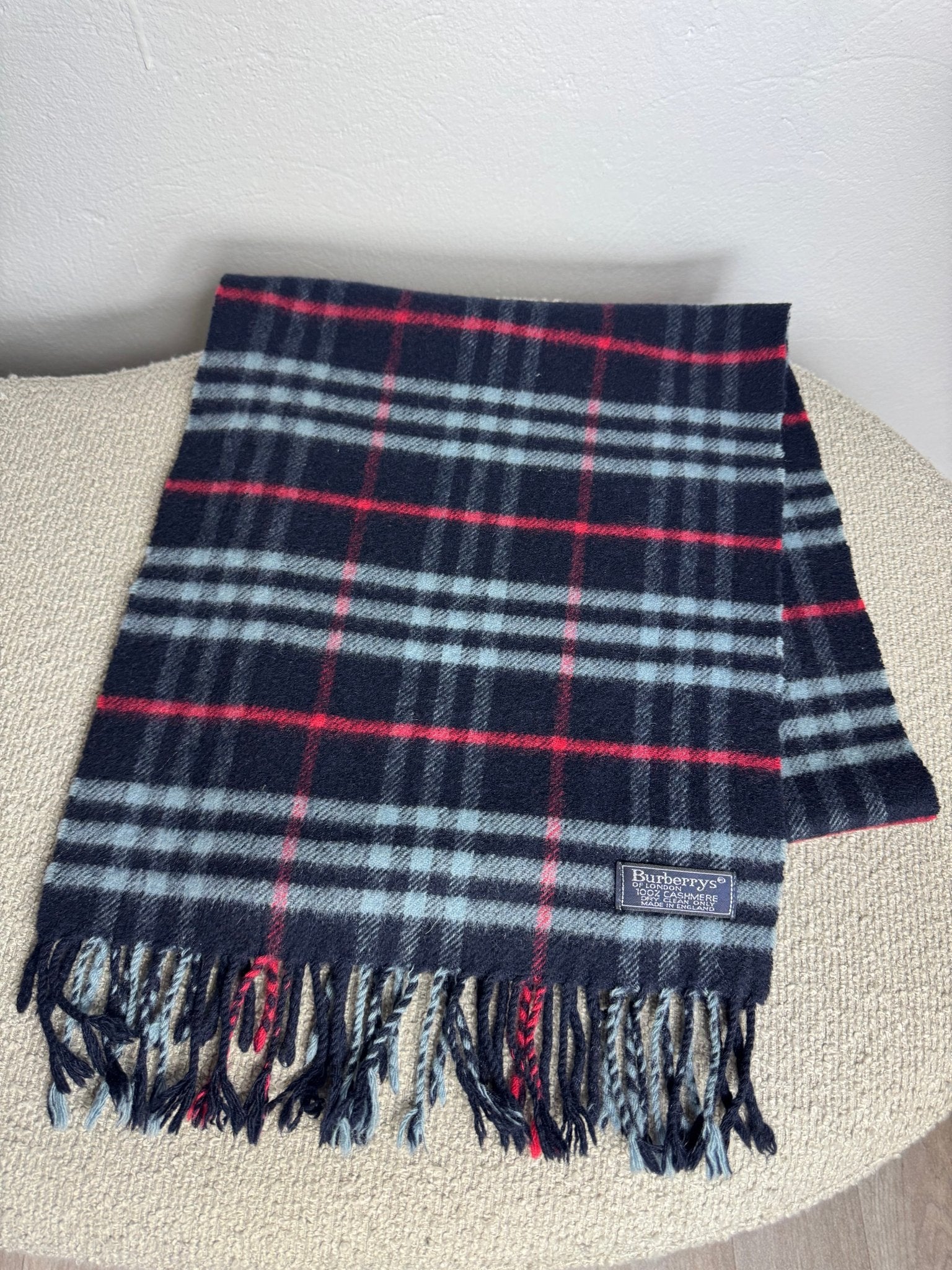 Burberry Nova Check Schal – Wolle - BagAffair