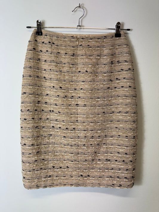 CHANEL JP Tag Tweed CC Rock – Größe 40 - BagAffair