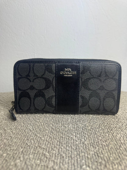 Coach Long Wallet – Schwarz - BagAffair