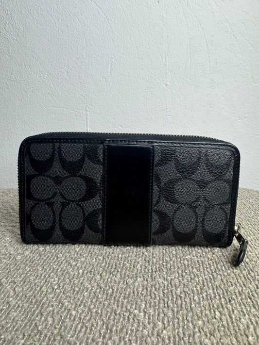 Coach Long Wallet – Schwarz - BagAffair