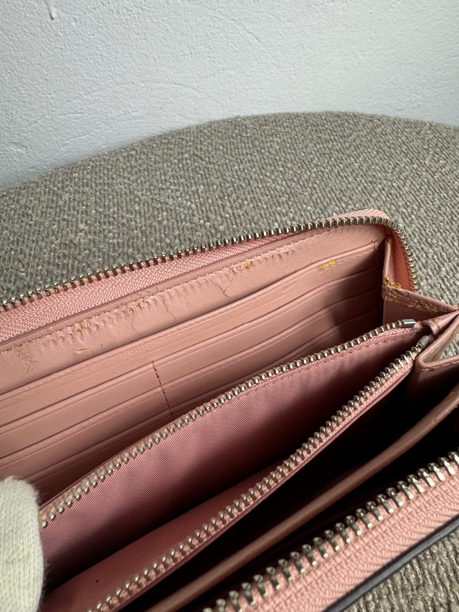 Coach Zip Around Geldbeutel – Rosa - BagAffair