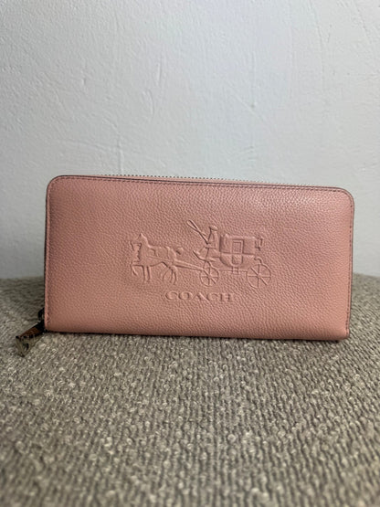 Coach Zip Around Geldbeutel – Rosa - BagAffair