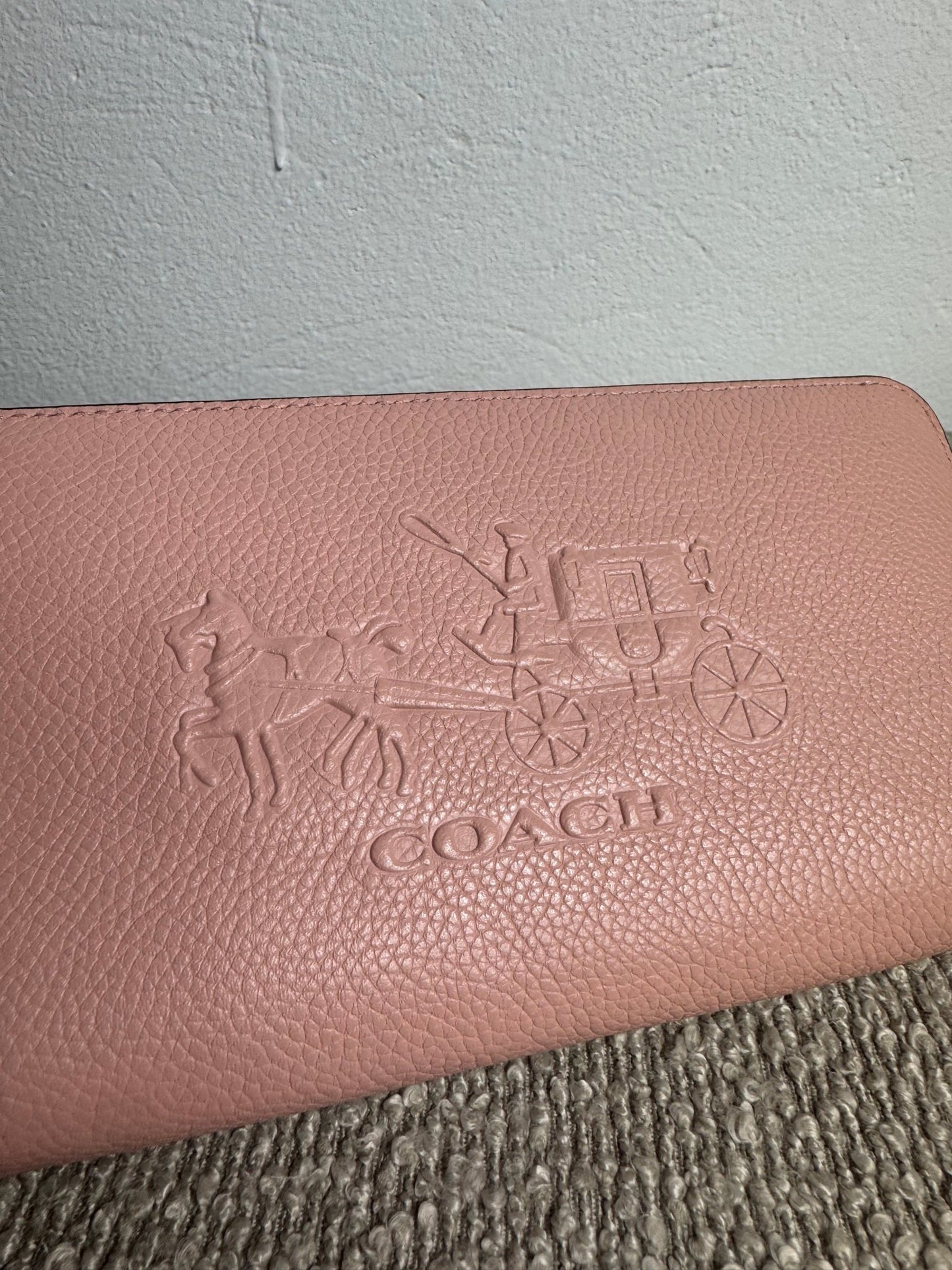 Coach Zip Around Geldbeutel – Rosa - BagAffair