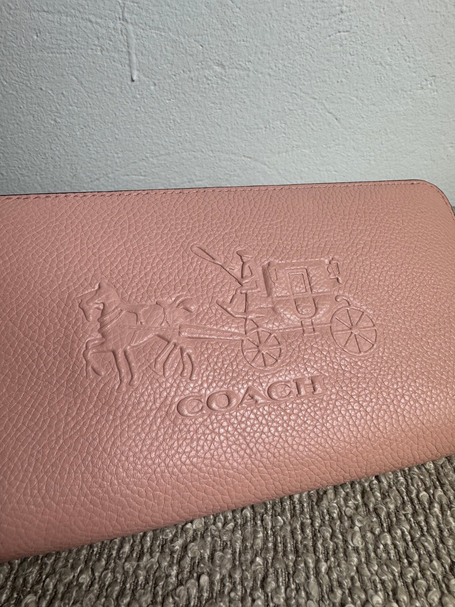 Coach Zip Around Geldbeutel – Rosa - BagAffair