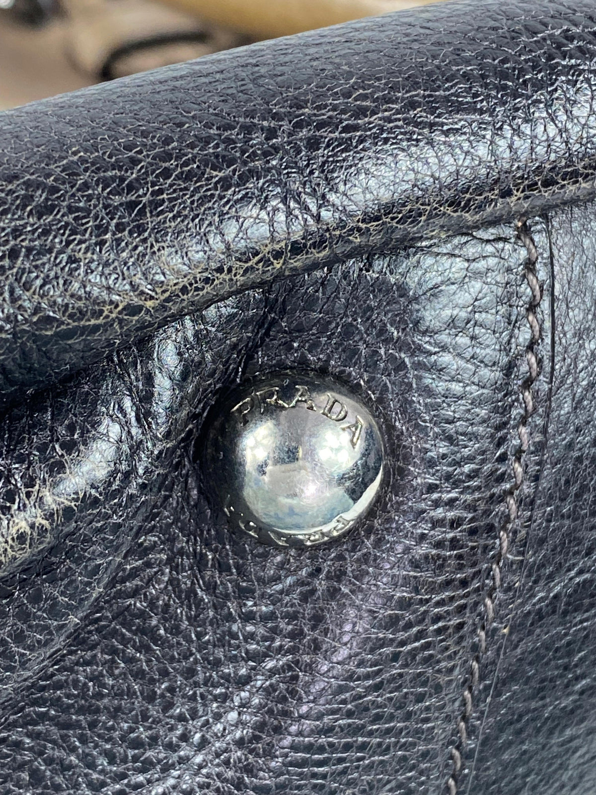 Prada Ombré Tasche – Braun / Schwarz