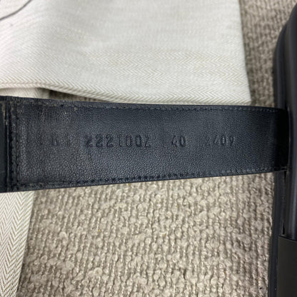 Hermès Chypre Sandalen Schwarz – Gr. 40