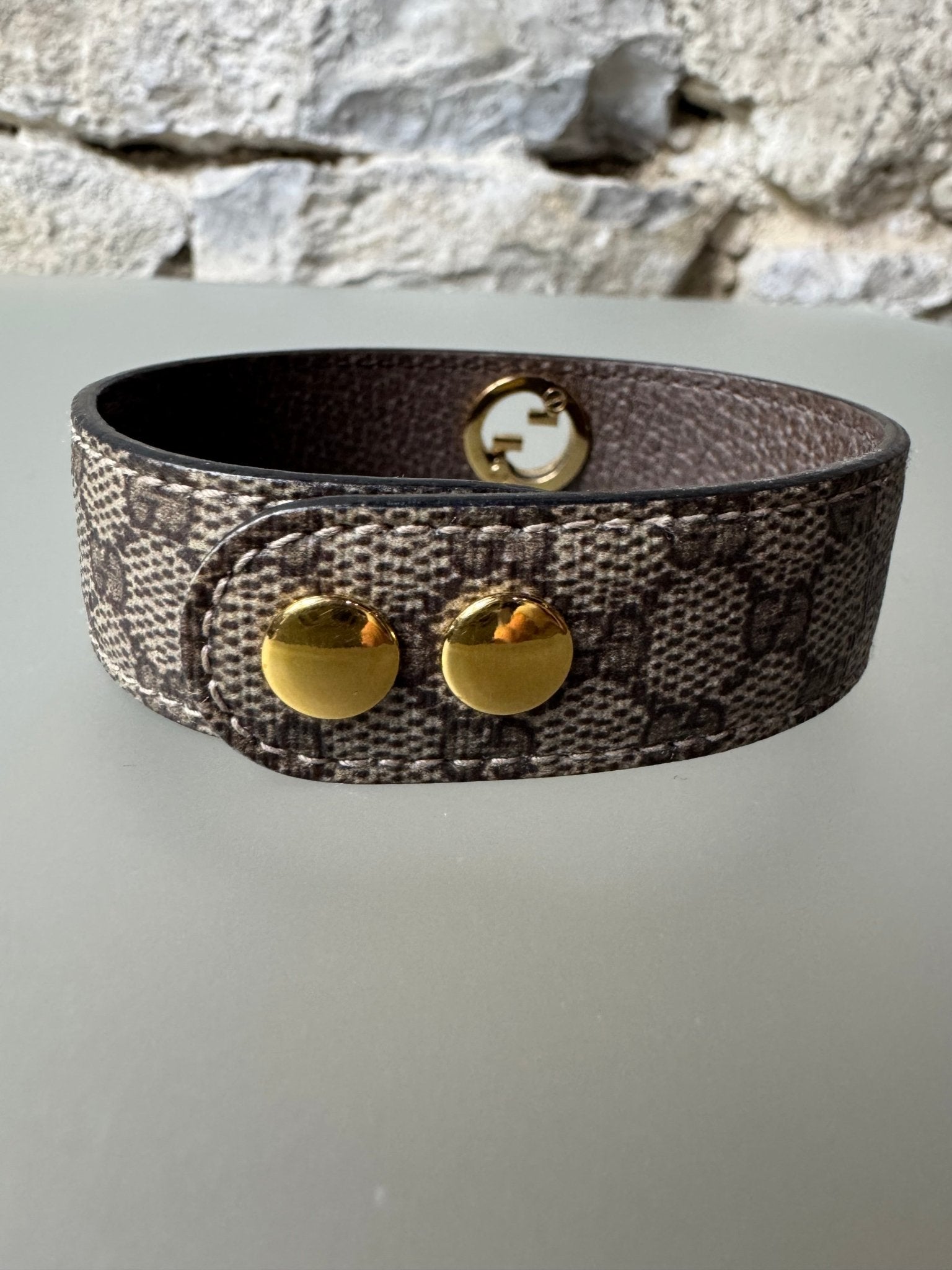 Gucci Blondie Armband GG Canvas – 19,5 cm - BagAffair