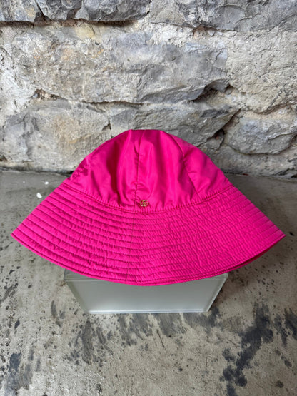 Gucci Gg Logo Nylon Hut - Pink - BagAffair