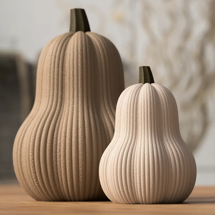 Butternut Kürbis Dekoration