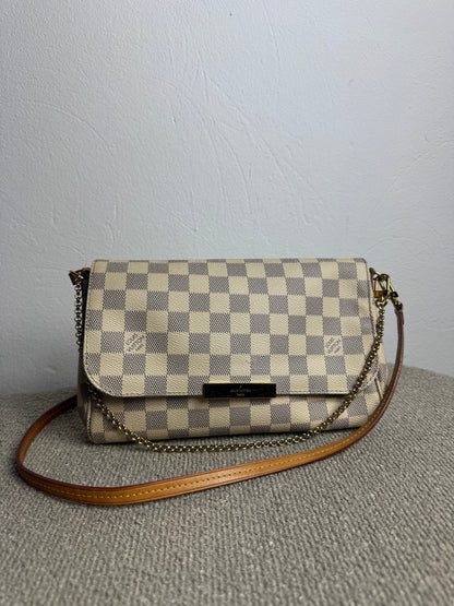 Louis Vuitton Favorite MM – Damier Azur - BagAffair
