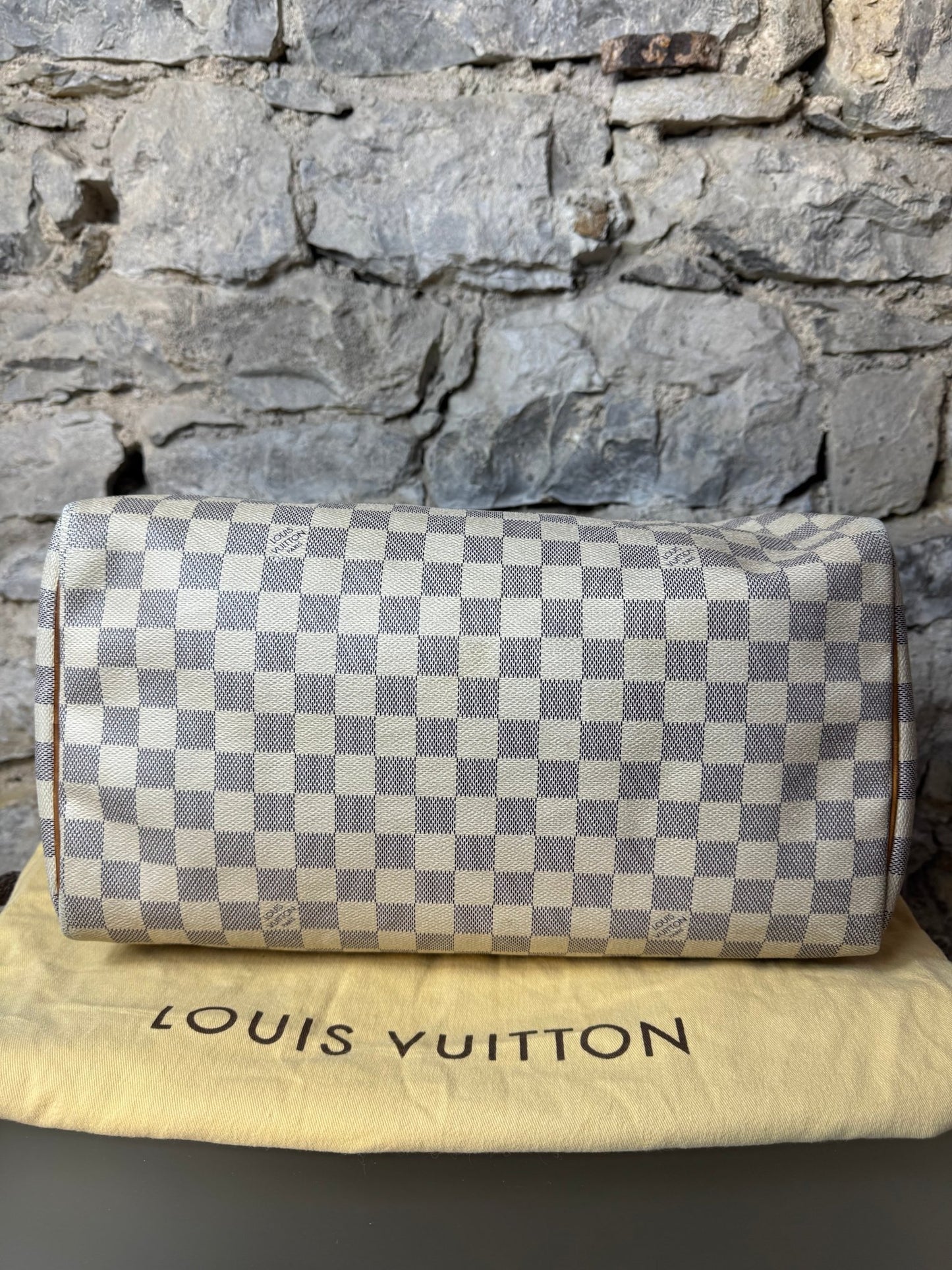 Louis Vuitton Speedy 35 Damier Azur - BagAffair