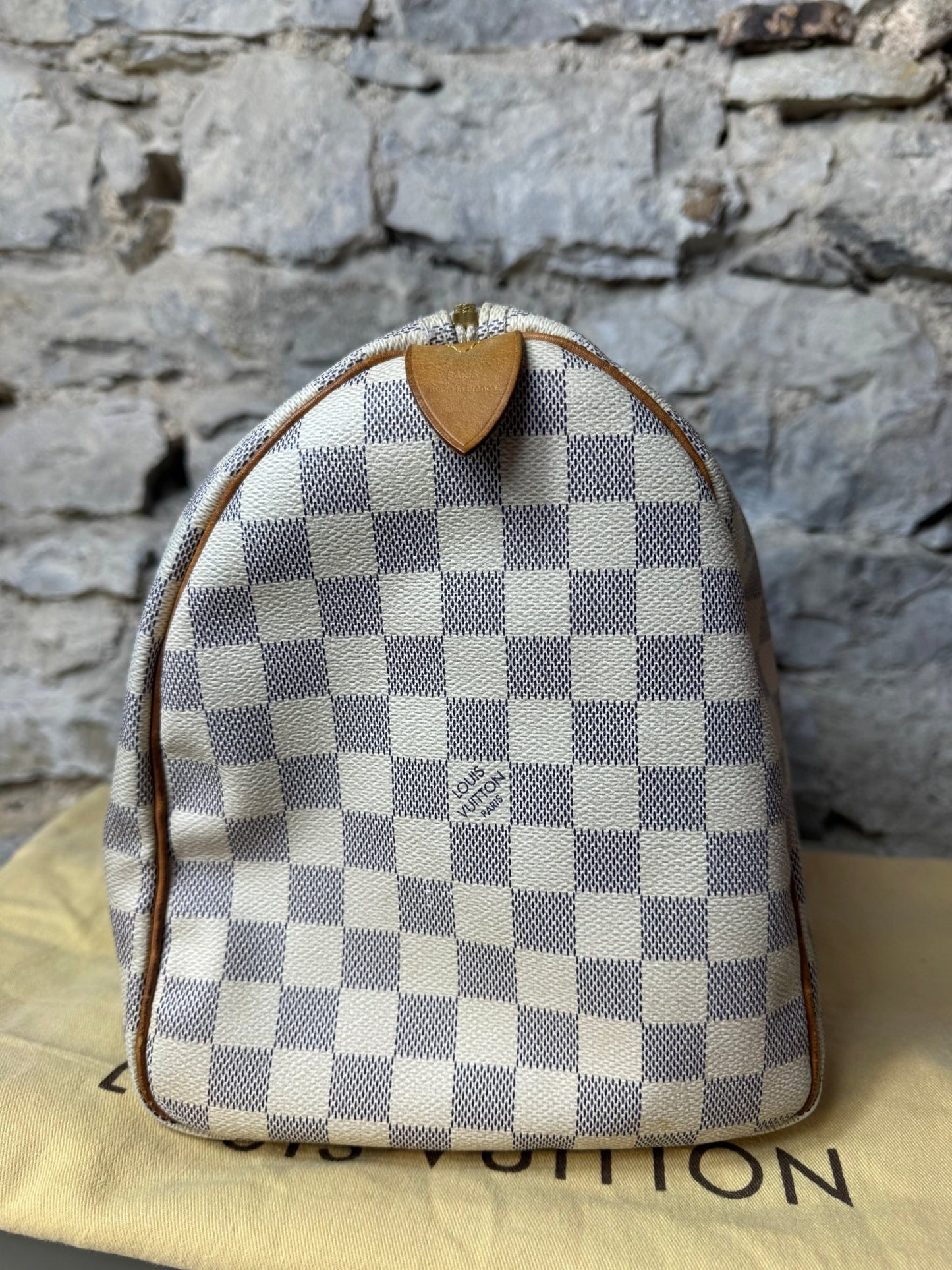 Louis Vuitton Speedy 35 Damier Azur - BagAffair