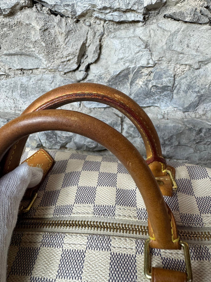 Louis Vuitton Speedy 35 Damier Azur - BagAffair