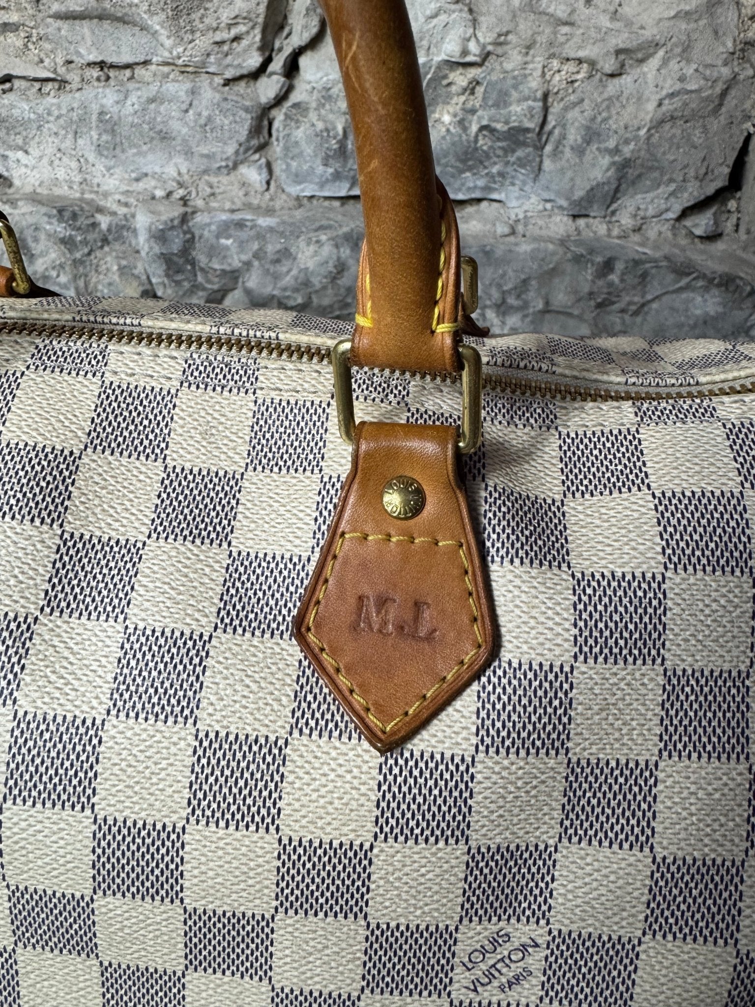 Louis Vuitton Speedy 35 Damier Azur - BagAffair