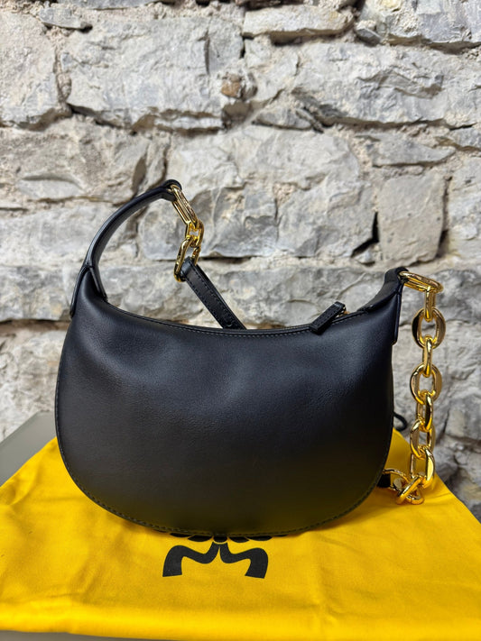 MCM Mini Travia Schultasche Schwarz - BagAffair