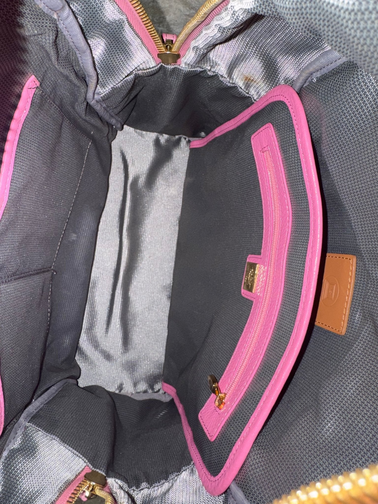 MCM Stark Rucksack – Pink (Groß) - BagAffair